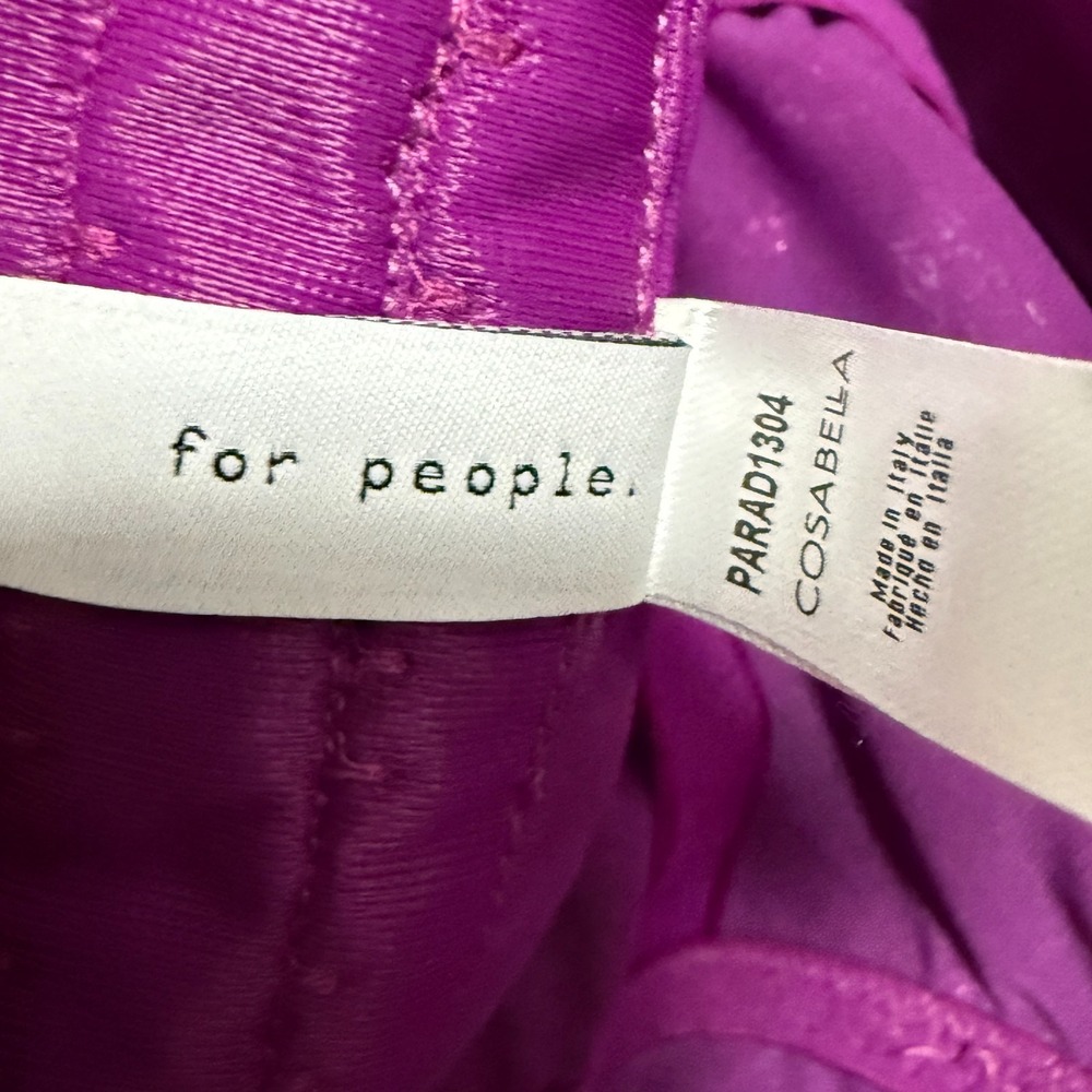 Cosabella Bralette Bra XS Purple Floral Lace Coquette Balletcore Romantic Fairy - Picture 11 of 16